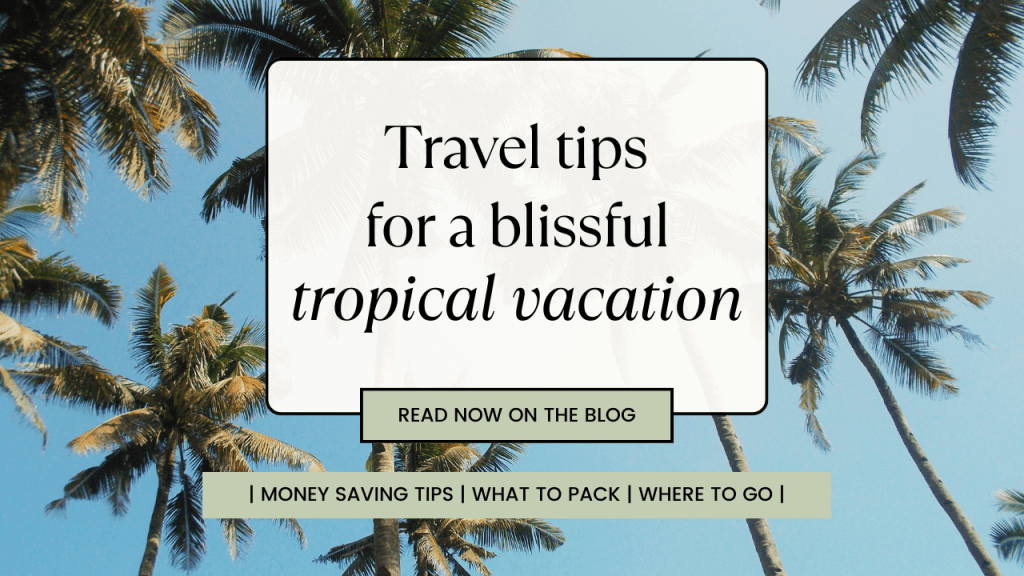 Tropical Vacation: Tips For Your Best&nbsp;Getaway